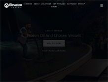 Tablet Screenshot of elevationchurch.org